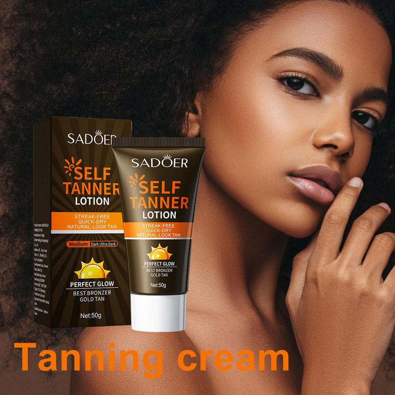 SADOER Moisturizing Self-Tanning Cream and Body lotion